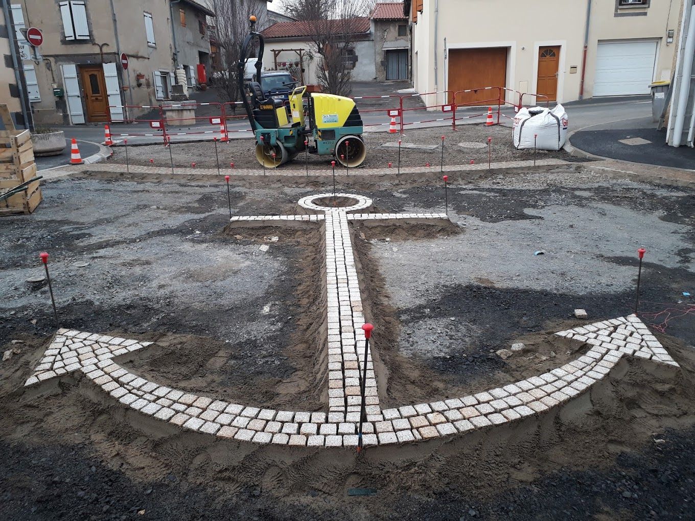 Création graphique en pavé par Loreto Pavage basée à Saint-Flour dans le Cantal